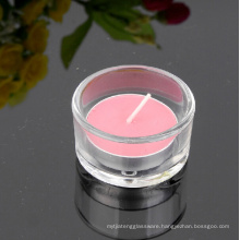 hot sale! cute glass candle holder